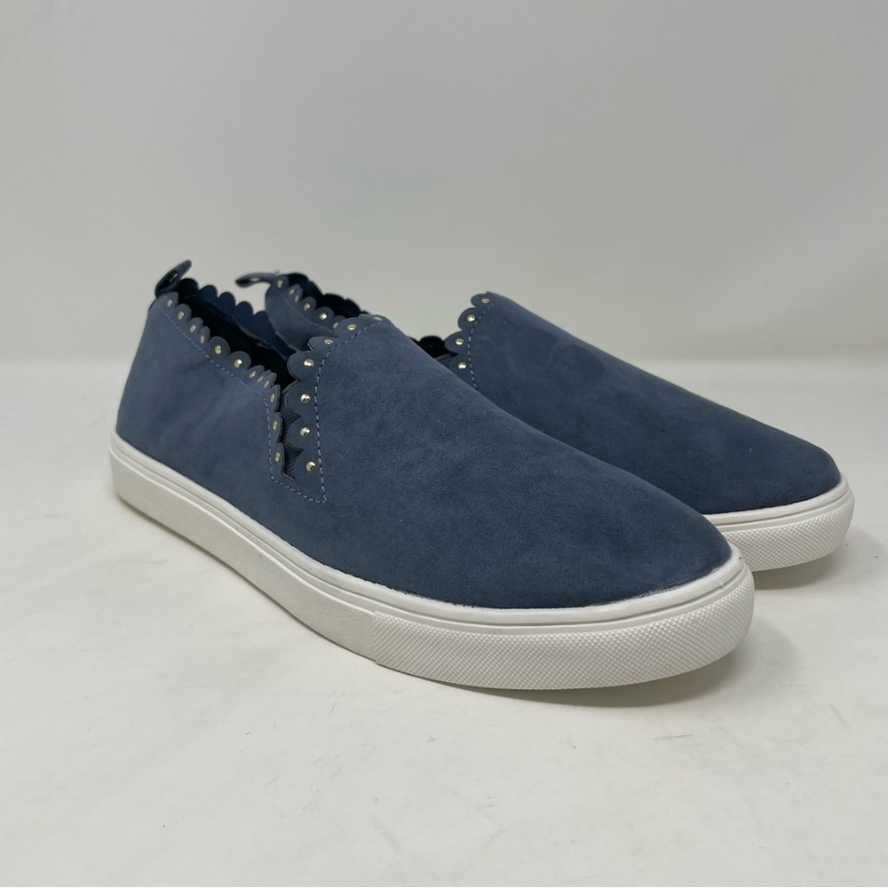 New Stitch Fix Market & Spruce Sophia Scalloped Slip On Sneaker Size 9